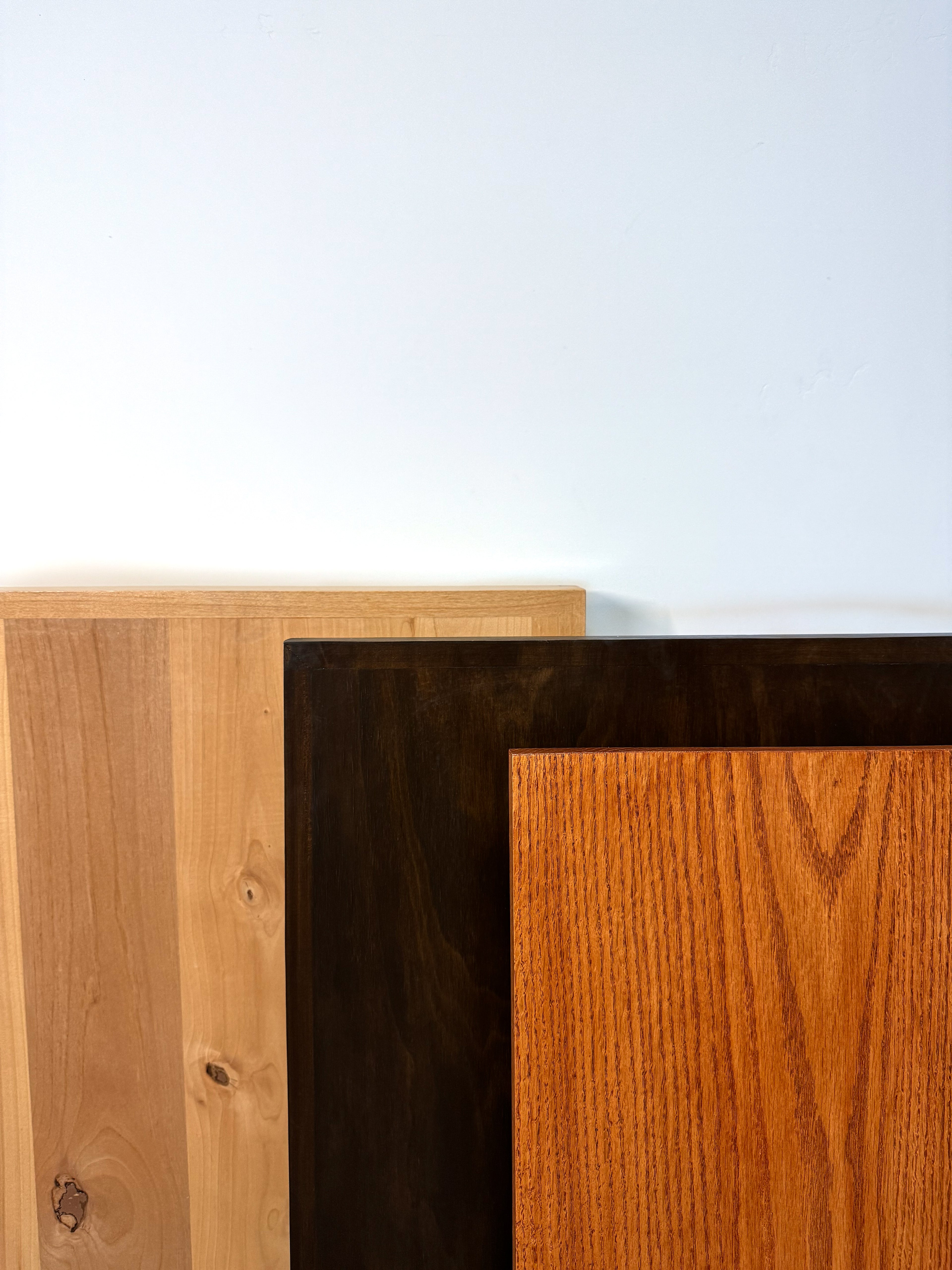 Red Oakwood Desk